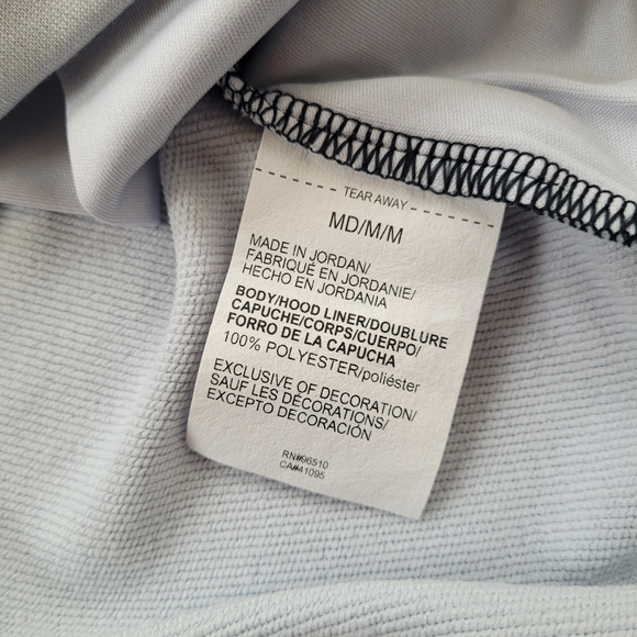 Under Armour Women's Qualifier Fleece Hoodie Blocked Multicolor Black Halo Gray - Picture 8 of 11